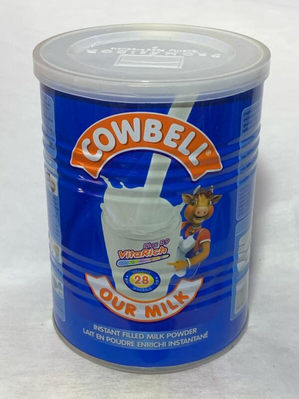 Cowbell Milk Powder Tin