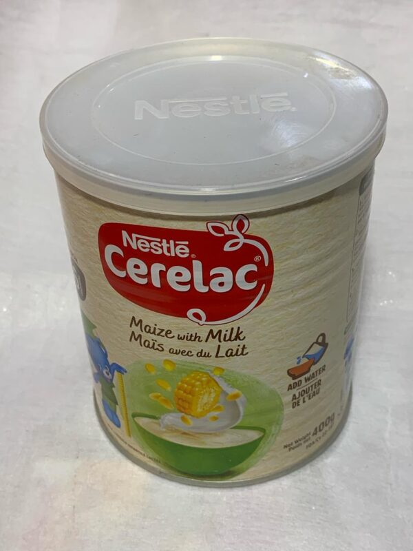 Cerelac Maize with Milk Tin (400g)