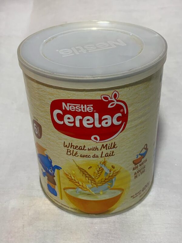 Cerelac Wheat with Milk Tin (400g)