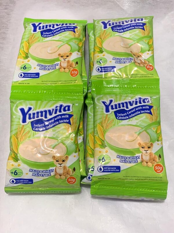 Yumvita Maize and Wheat +6months - 10pcs